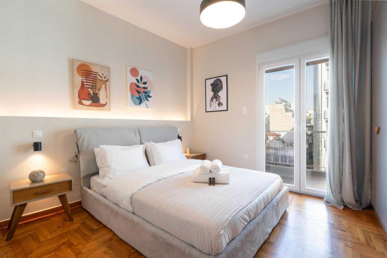 Classy Apartment In Koukaki, Walk To Metro & Acropolis Aten Exteriör bild