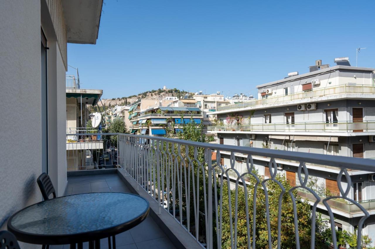 Classy Apartment In Koukaki, Walk To Metro & Acropolis Aten Exteriör bild